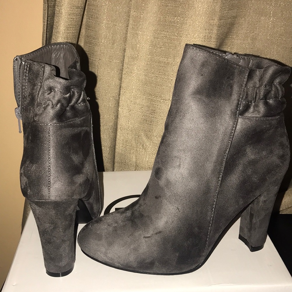 Suede Ankle Boots
